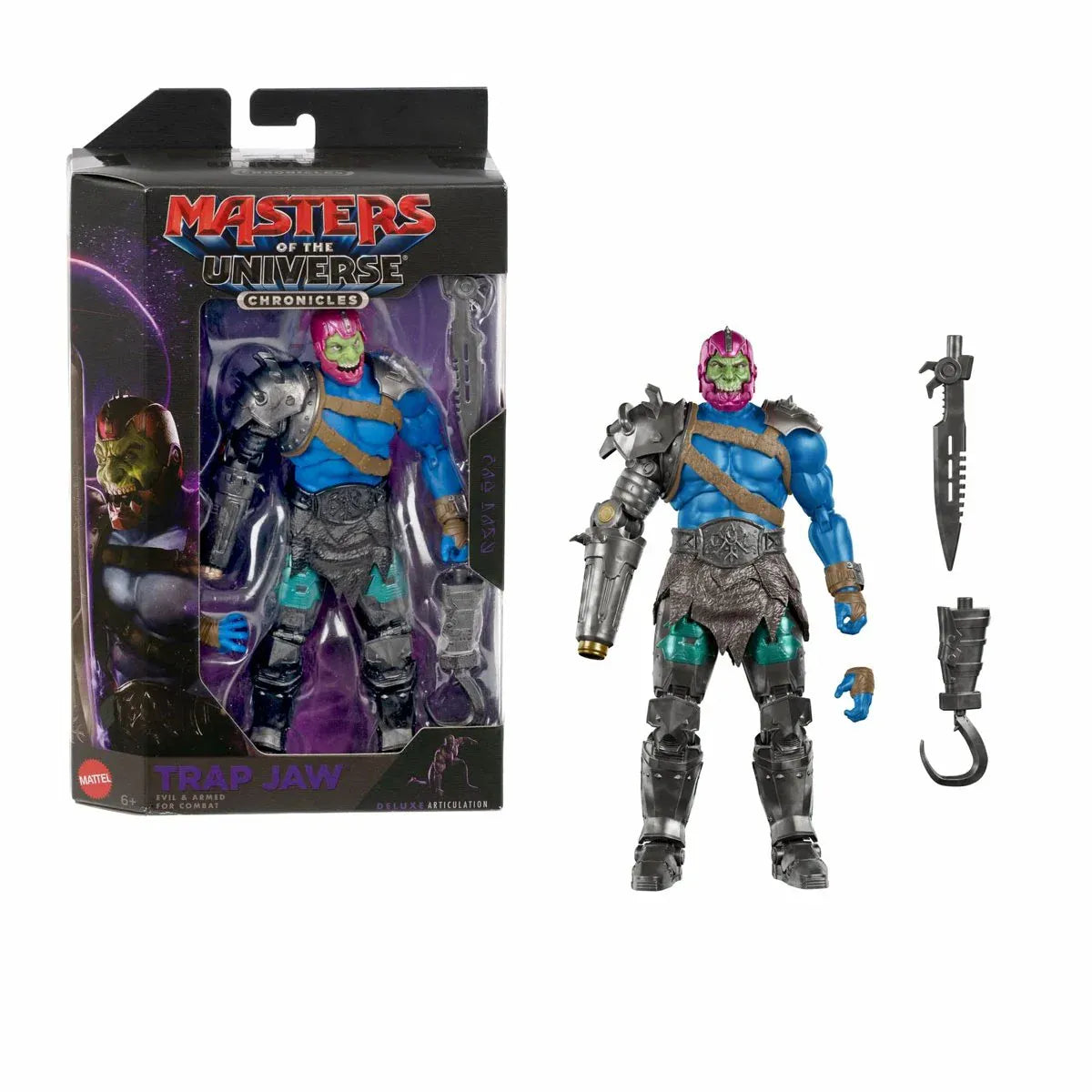 Mattel Masters of the Universe Chronicles Trap Jaw Action Figure