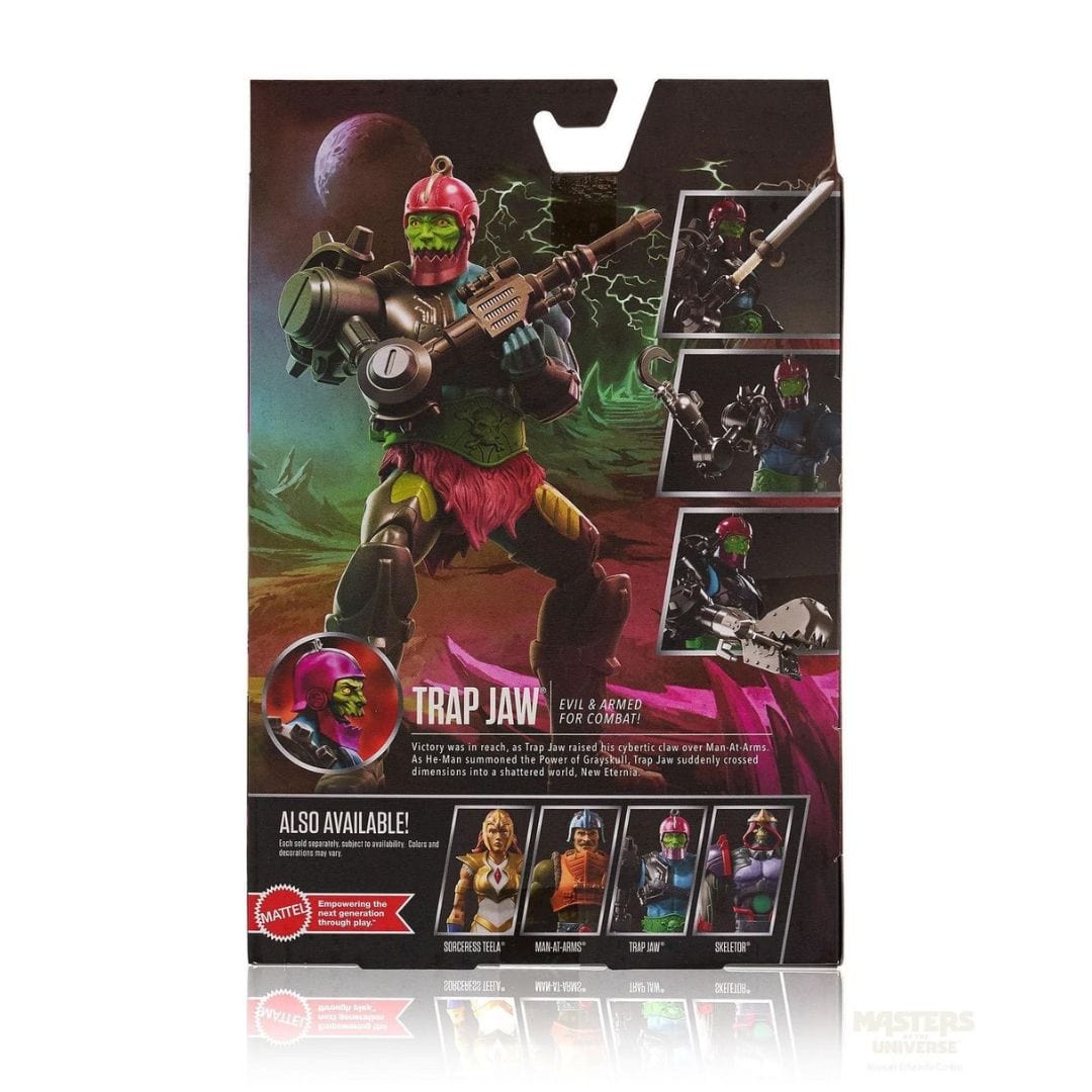 Mattel Masters of the Universe Masterverse New Eternia Trap Jaw Action Figure