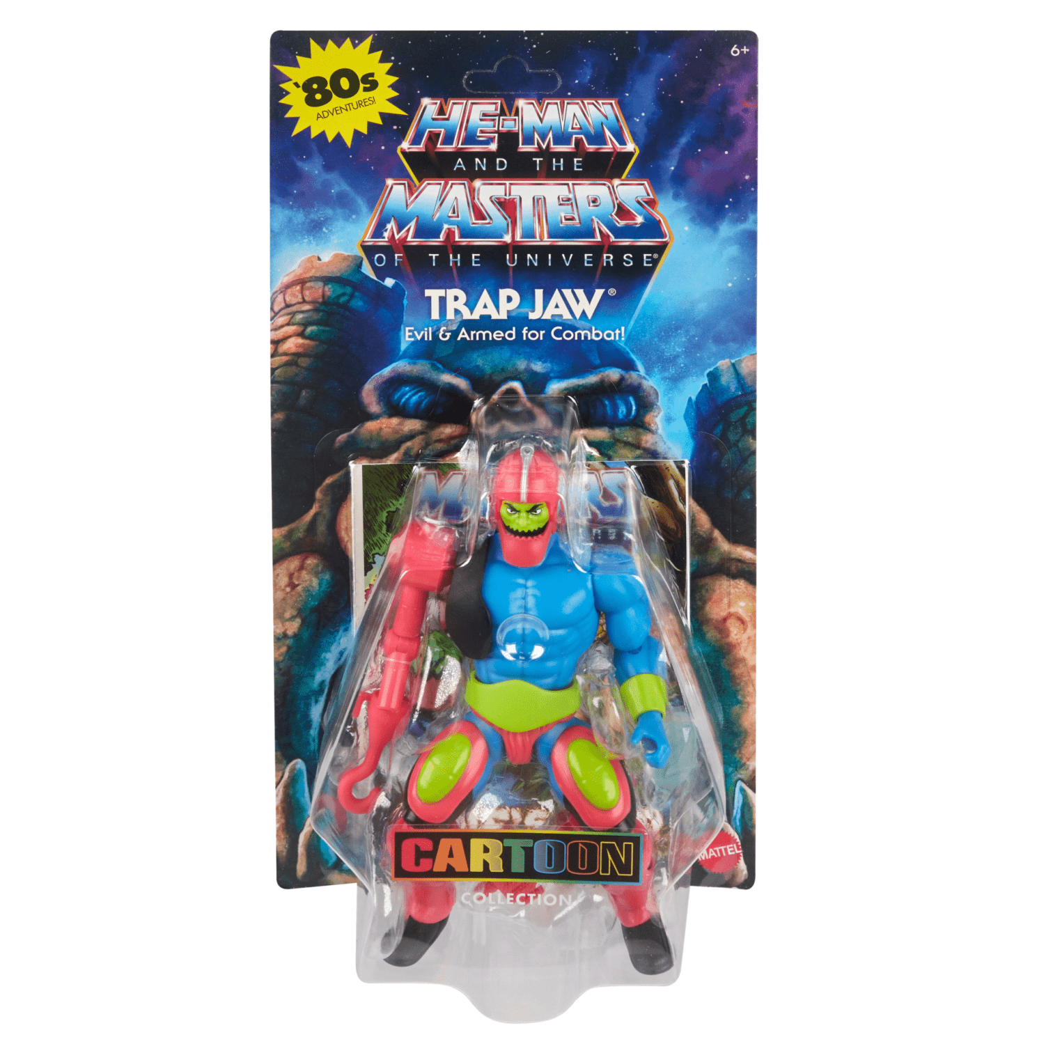 Mattel Masters of the Universe Origins Cartoon Collection Trap-Jaw Action Figure