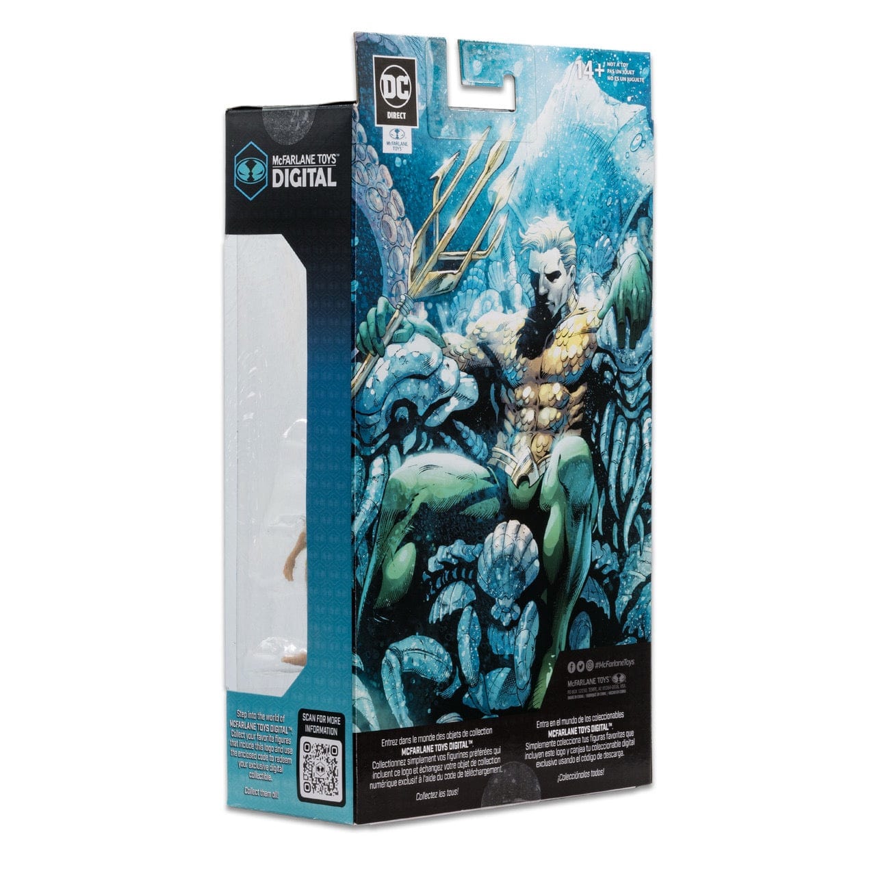 McFarlane Toys DC Direct Aquaman (DC Classic) Action Figure with McFarlane Toys Digital Collectible