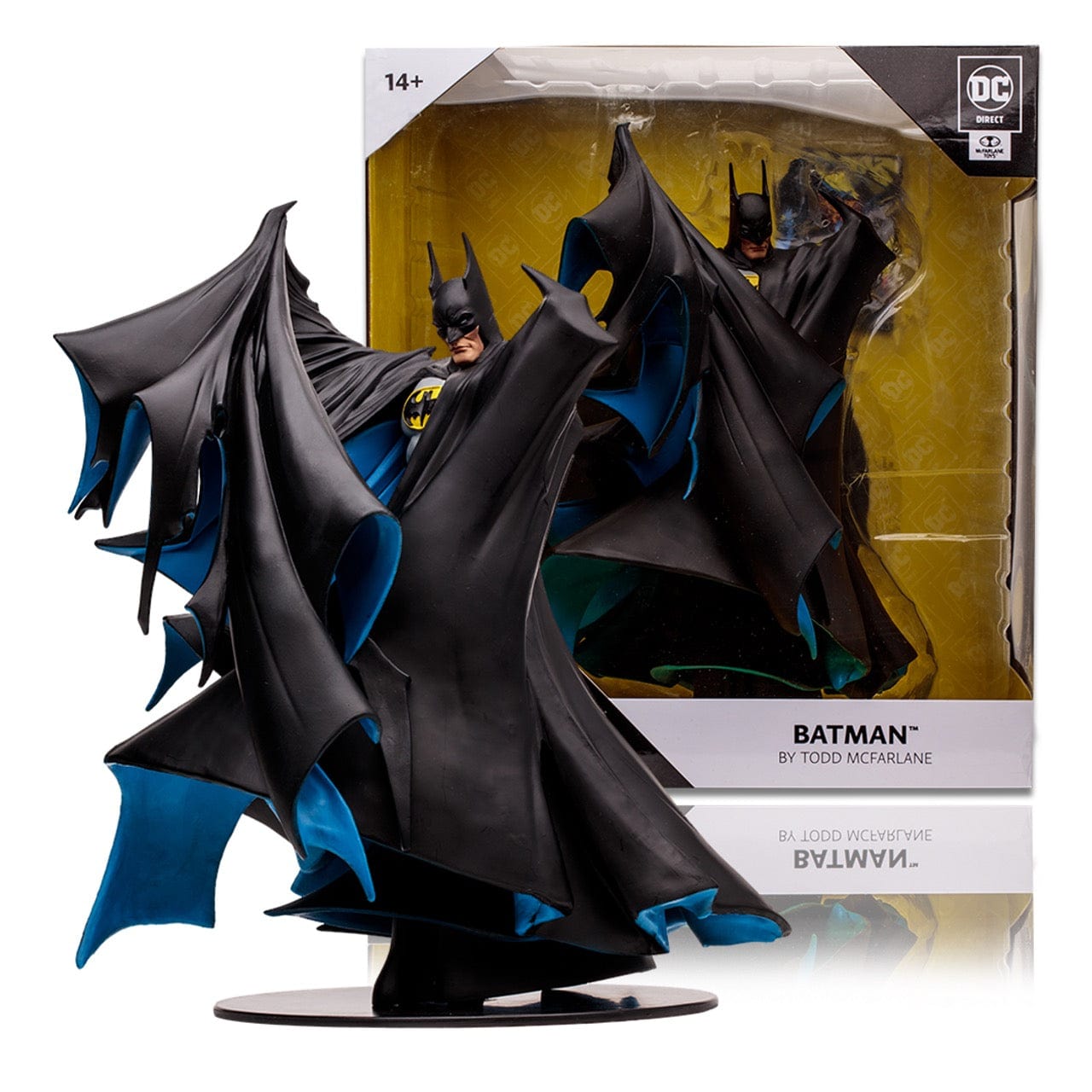 McFarlane Toys DC Direct Batman by Todd McFarlane 1:8 Scale Statue (Black)