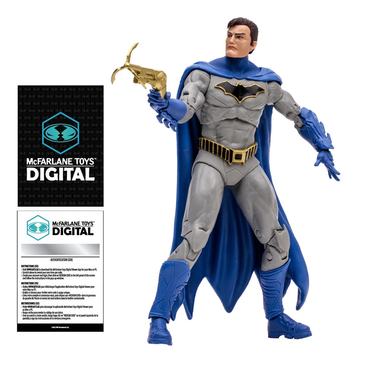 McFarlane Toys DC Direct Batman (DC Rebirth) Action Figure with McFarlane Toys Digital Collectible