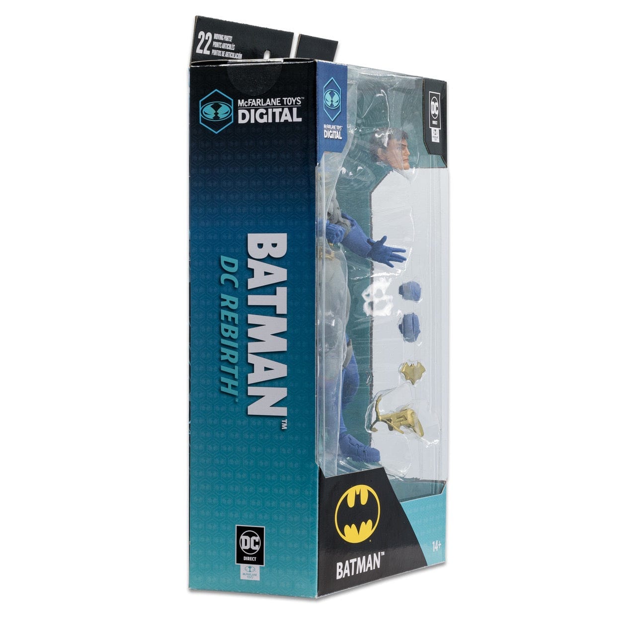 McFarlane Toys DC Direct Batman (DC Rebirth) Action Figure with McFarlane Toys Digital Collectible