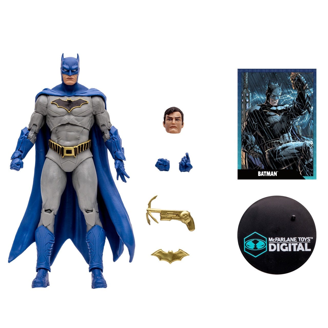 McFarlane Toys DC Direct Batman (DC Rebirth) Action Figure with McFarlane Toys Digital Collectible