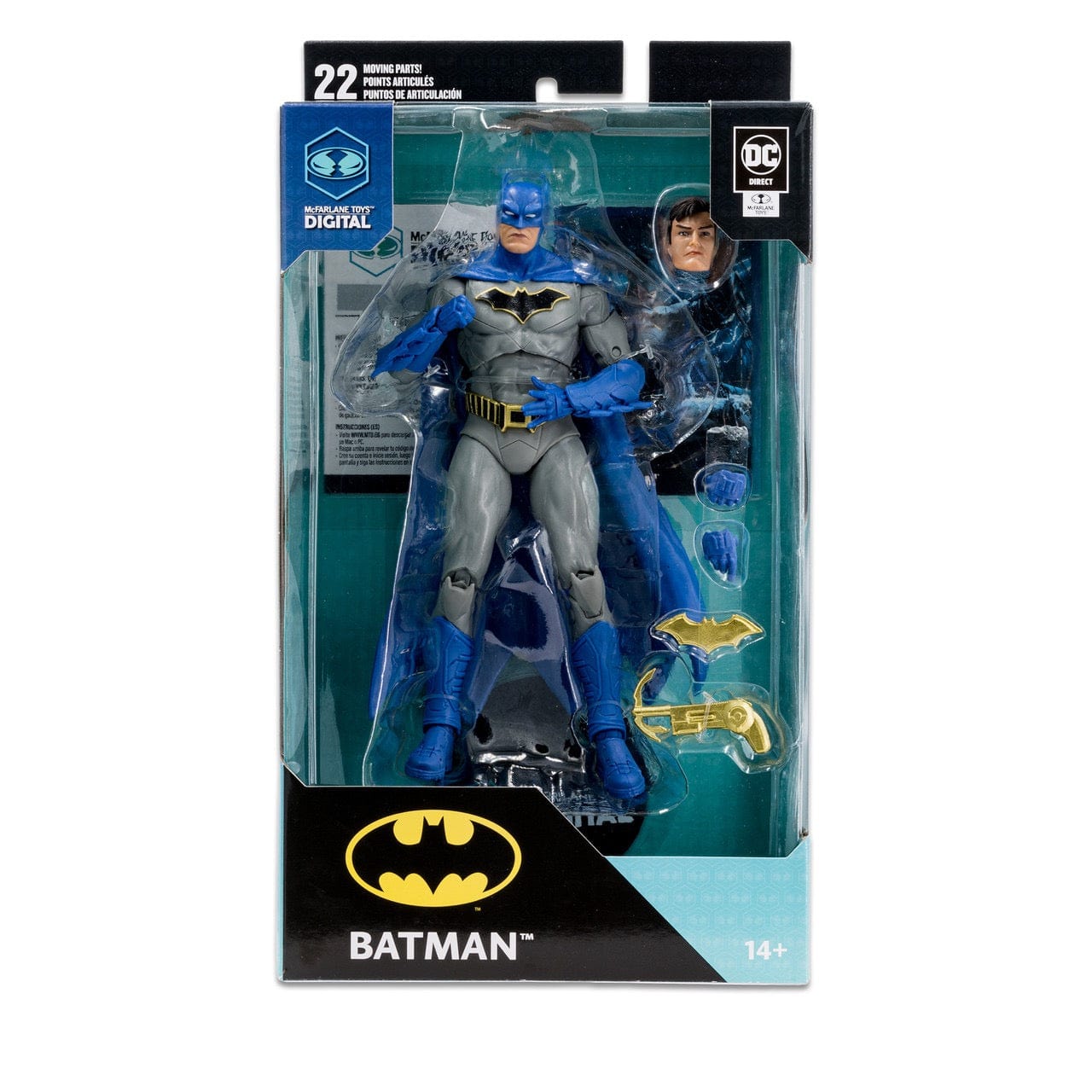 McFarlane Toys DC Direct Batman (DC Rebirth) Action Figure with McFarlane Toys Digital Collectible