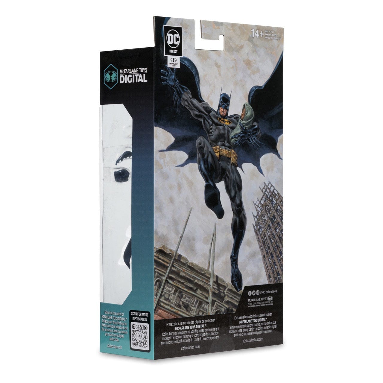 McFarlane Toys DC Direct Batman: No Man's Land Batman Action Figure with McFarlane Toys Digital Collectible