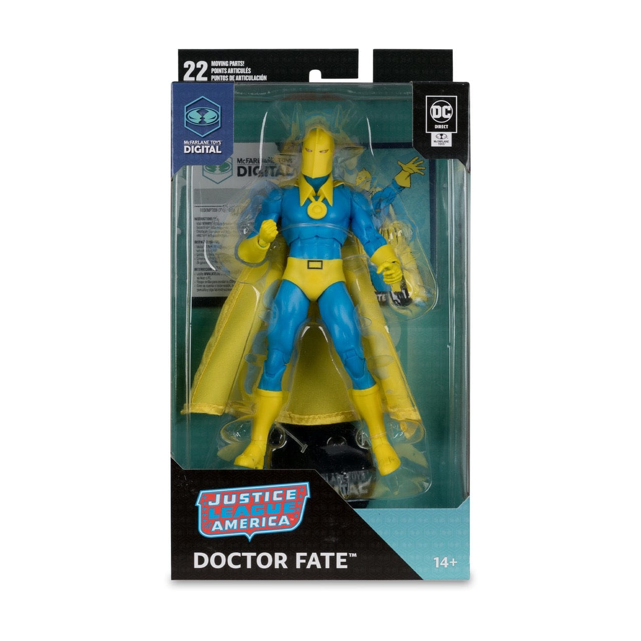 McFarlane Toys DC Direct Doctor Fate (The Silver Age) Action Figure with McFarlane Toys Digital Collectible