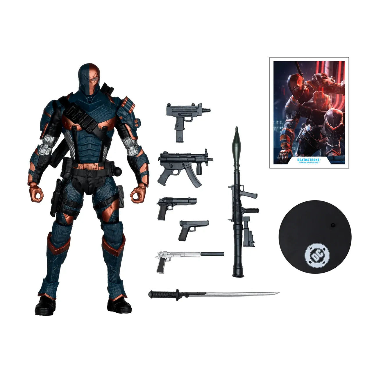 McFarlane Toys DC Multiverse Batman: Arkham Origins Deathstroke Action Figure