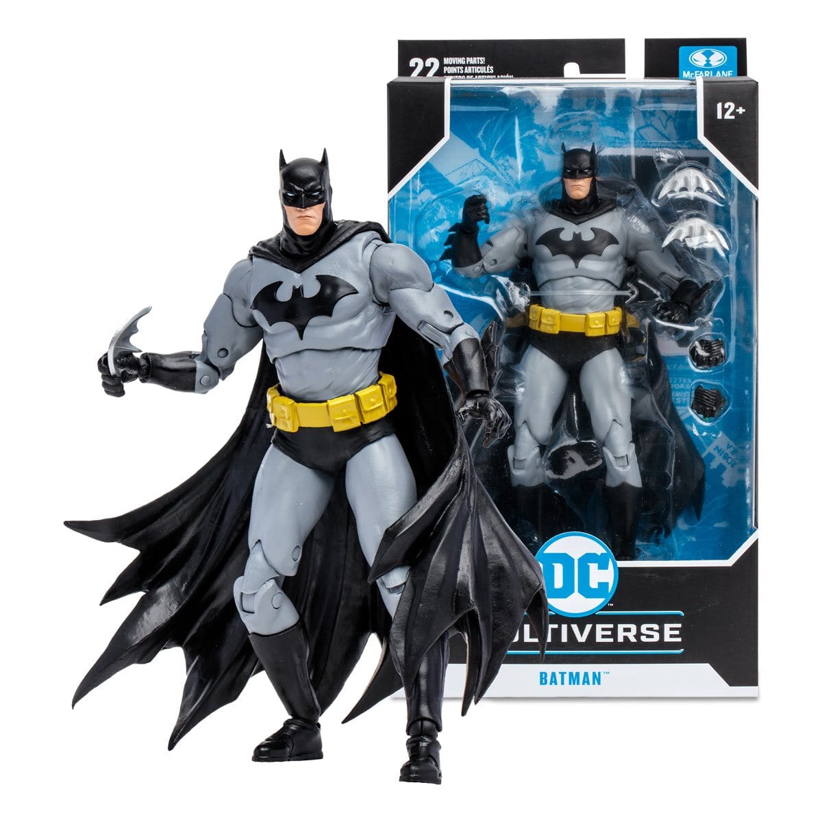 McFarlane Toys DC Multiverse Batman: Hush Batman (Black/Grey Variant) Action Figure