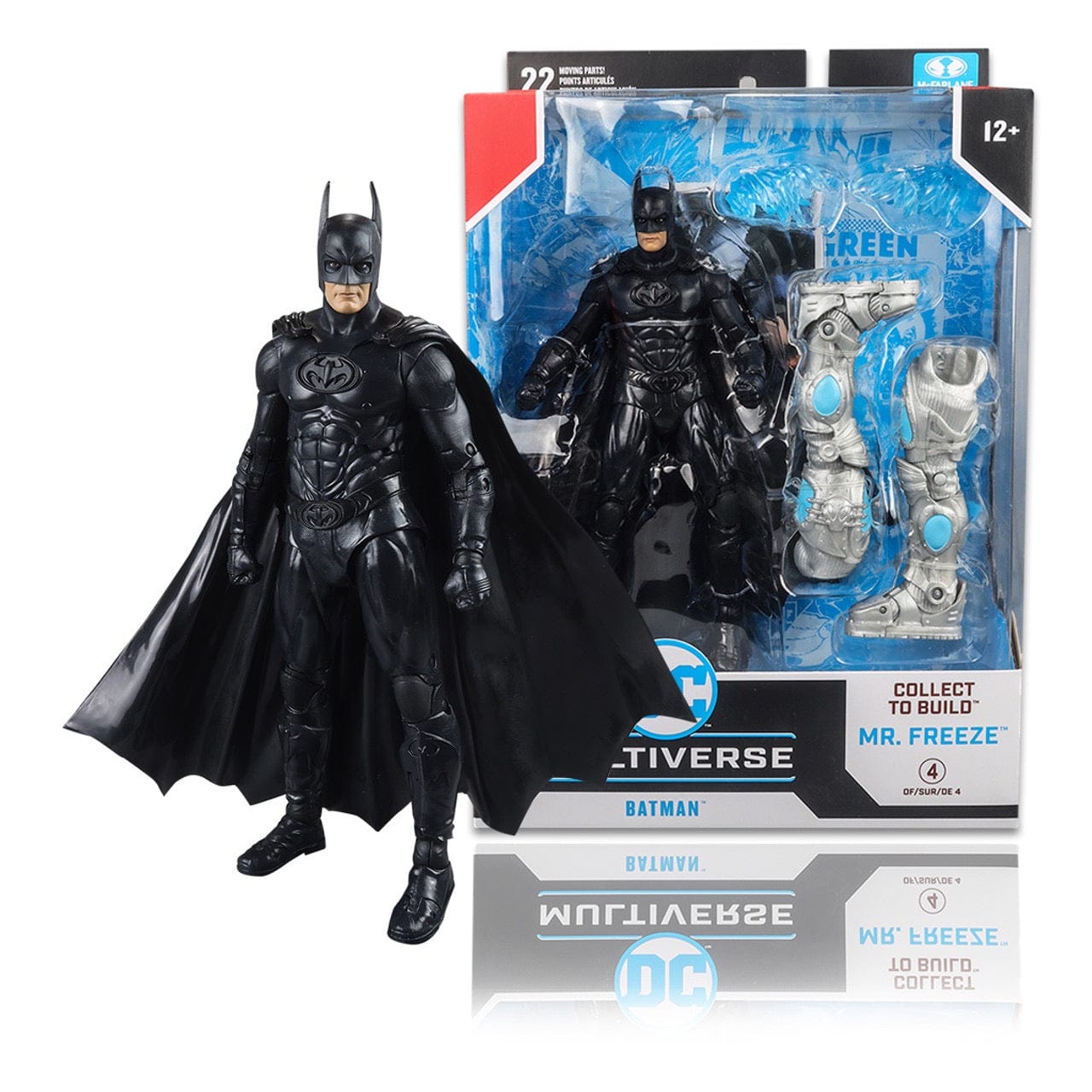 McFarlane Toys DC Multiverse Batman & Robin Movie Batman Action Figure (Mr. Freeze Build-A-Figure)
