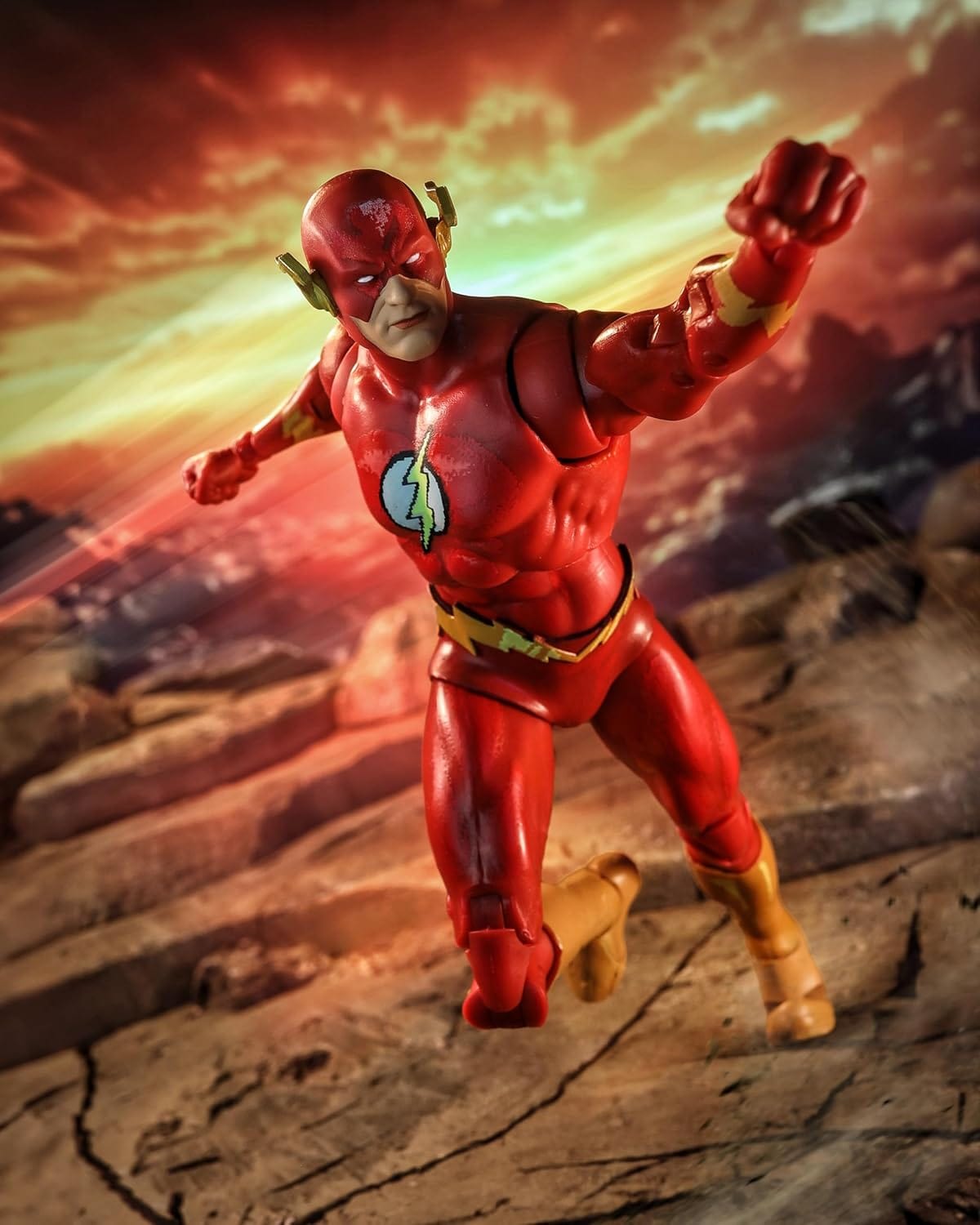 McFarlane Toys DC Multiverse Justice League Task Force Flash Action Figure (Darkseid Build-A-Figure)