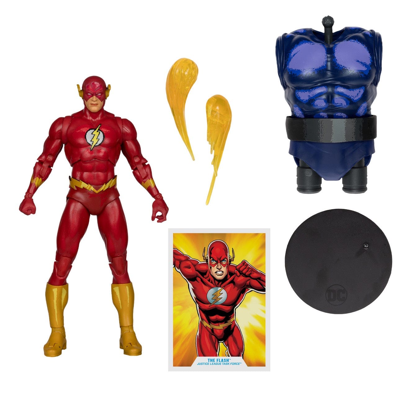 McFarlane Toys DC Multiverse Justice League Task Force Flash Action Figure (Darkseid Build-A-Figure)