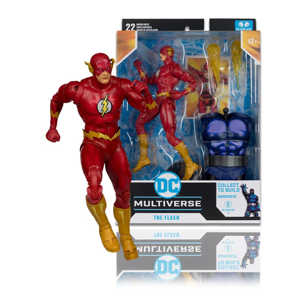 McFarlane Toys DC Multiverse Justice League Task Force Flash Action Figure (Darkseid Build-A-Figure)