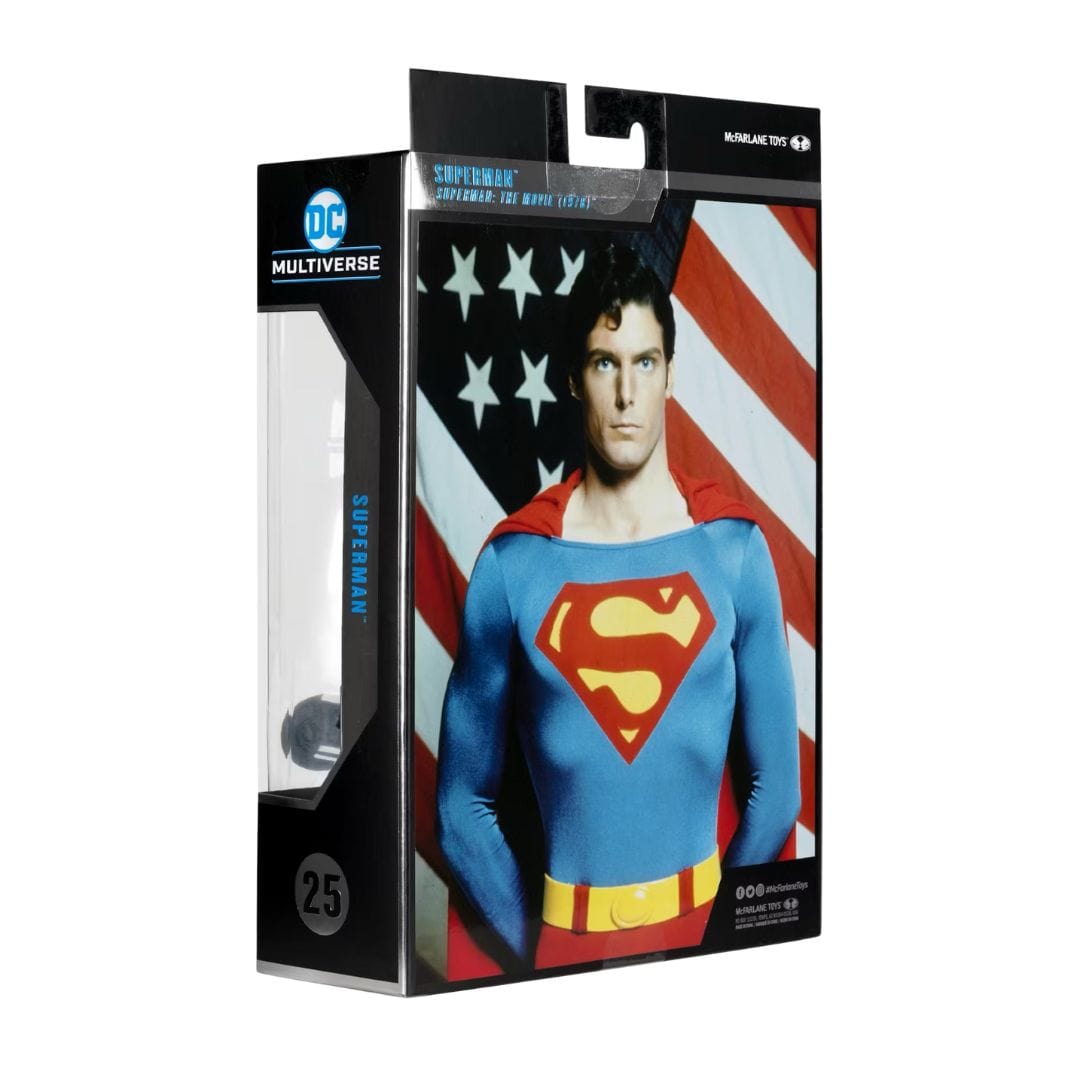 McFarlane Toys DC Multiverse McFarlane Collector Edition #25 Superman: The Movie (1978) Superman Platinum Edition Action Figure