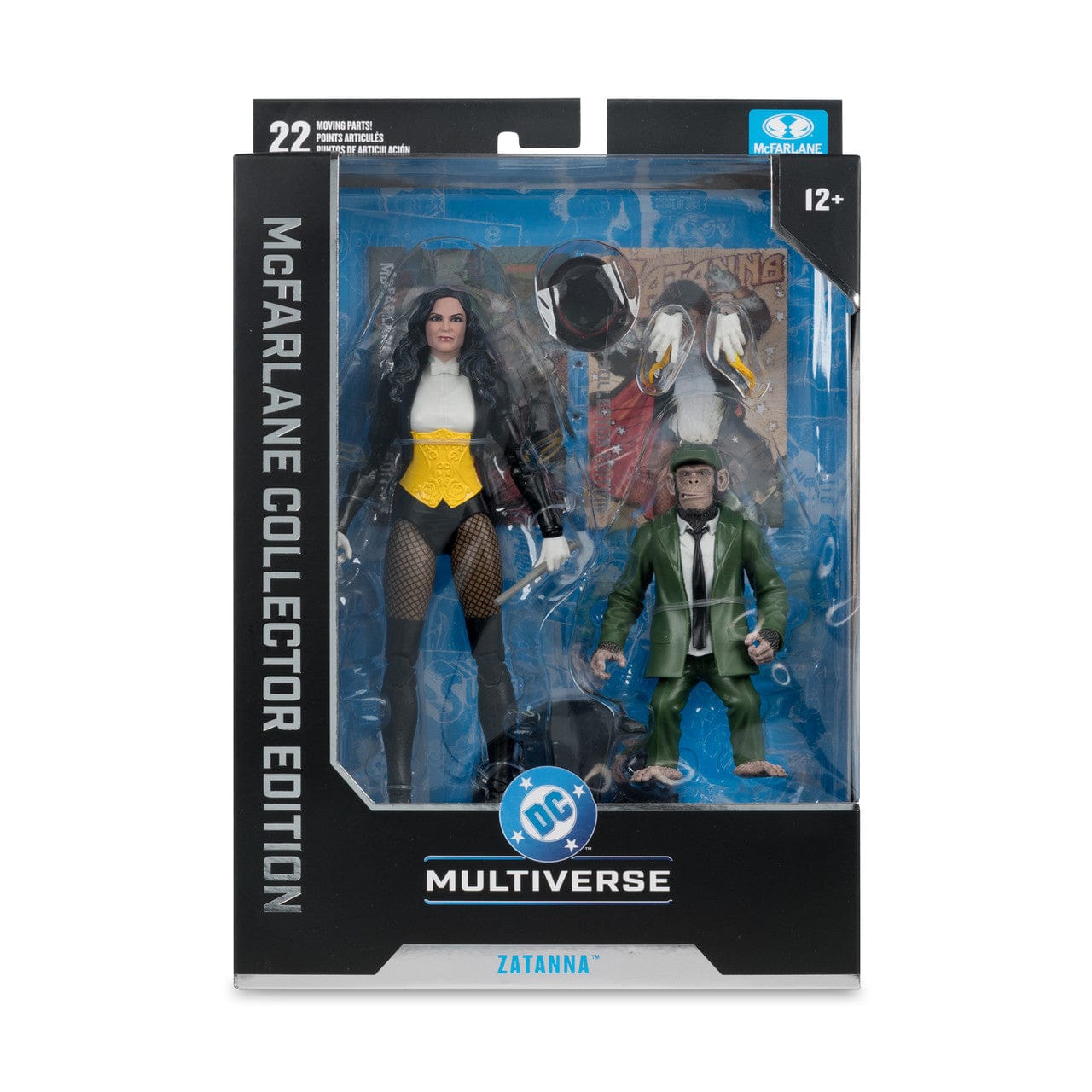 McFarlane Toys DC Multiverse McFarlane Collector Edition #53 Zatanna with Detective Chimp Action Figure