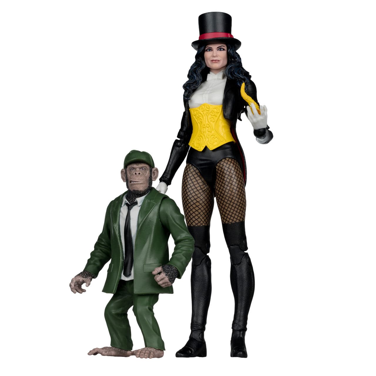 McFarlane Toys DC Multiverse McFarlane Collector Edition #53 Zatanna with Detective Chimp Action Figure