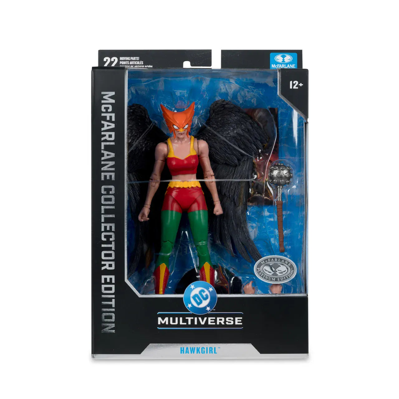 McFarlane Toys DC Multiverse McFarlane Collector Edition #63 Hawkgirl (Kendra Saunders) Action Figure (Platinum Edition)