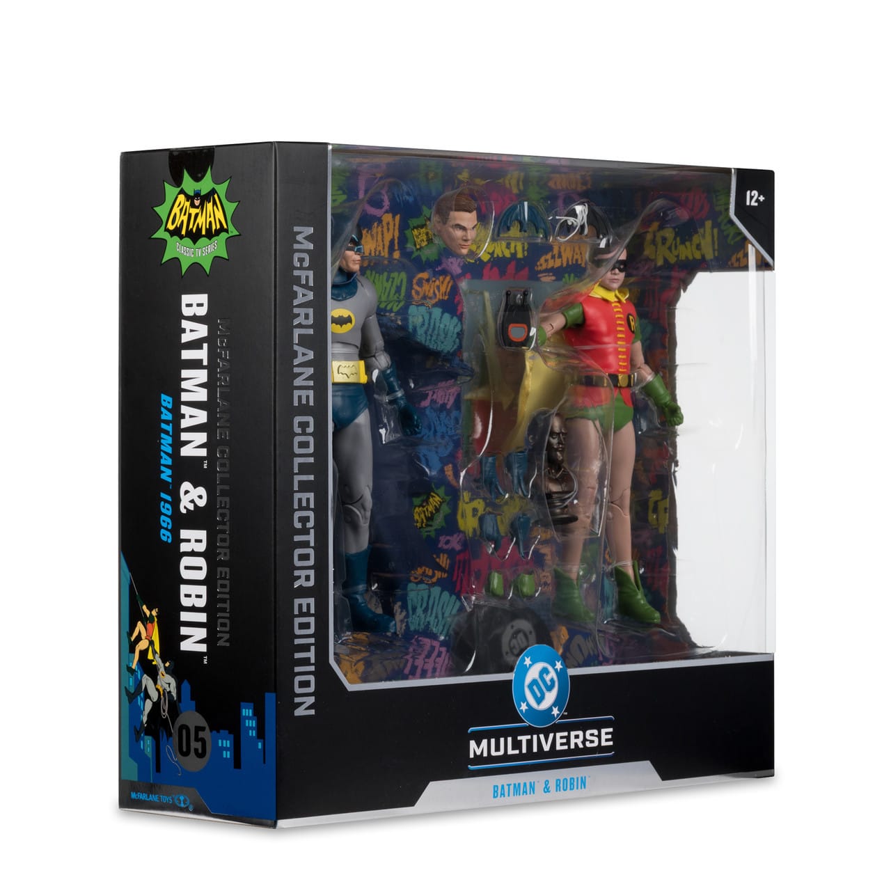 McFarlane Toys DC Multiverse McFarlane Collector Edition Batman and Robin (Batman Classic TV Series) Action Figure 2-Pack