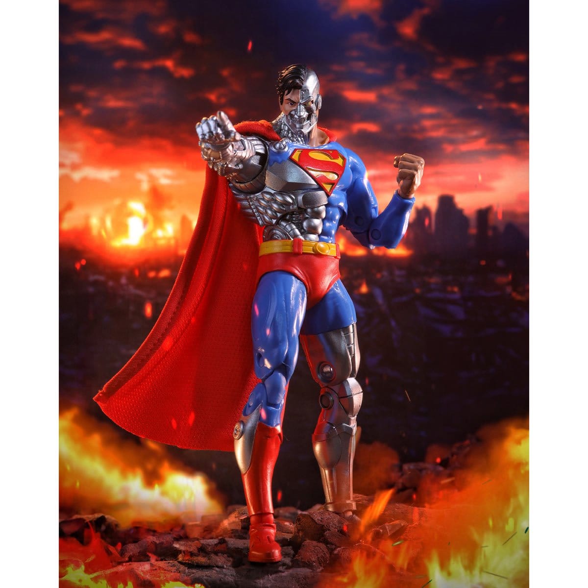 McFarlane Toys DC Multiverse McFarlane Vault Collection Cyborg Superman (Revenge of the Green Lanterns) Action Figure