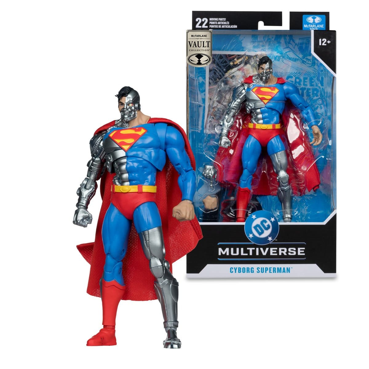 McFarlane Toys DC Multiverse McFarlane Vault Collection Cyborg Superman (Revenge of the Green Lanterns) Action Figure