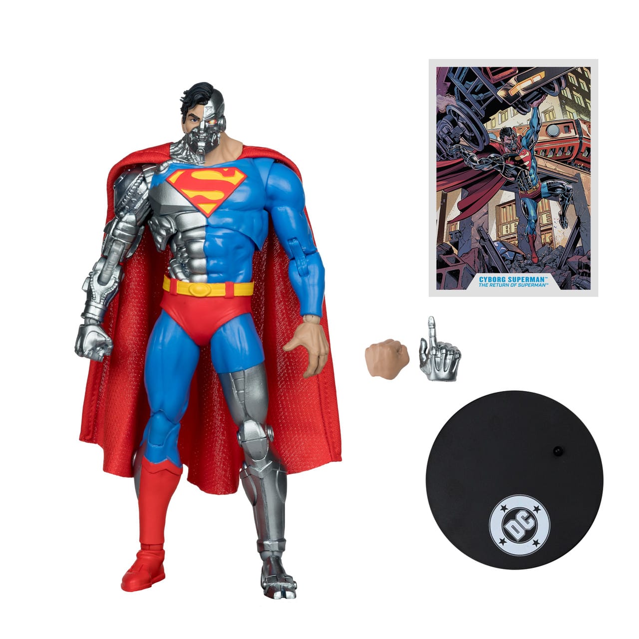McFarlane Toys DC Multiverse McFarlane Vault Collection Cyborg Superman (Revenge of the Green Lanterns) Action Figure