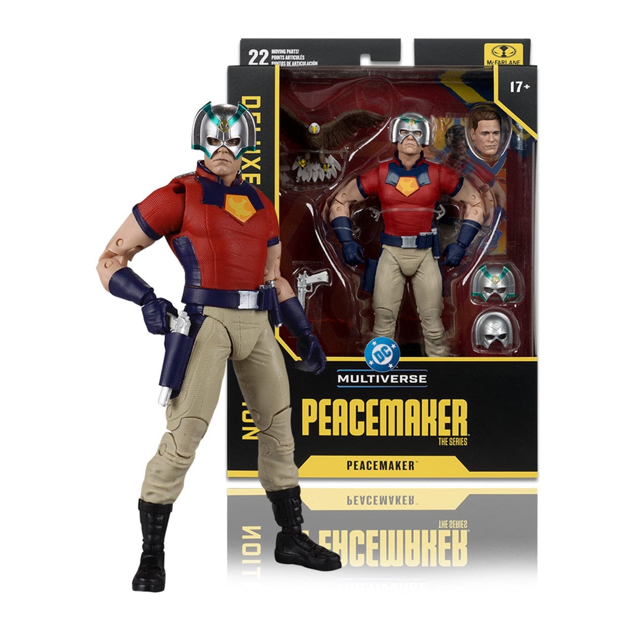 McFarlane Toys DC Multiverse Peacemaker: The Series Peacemaker Deluxe Theatrical Edition Action Figure
