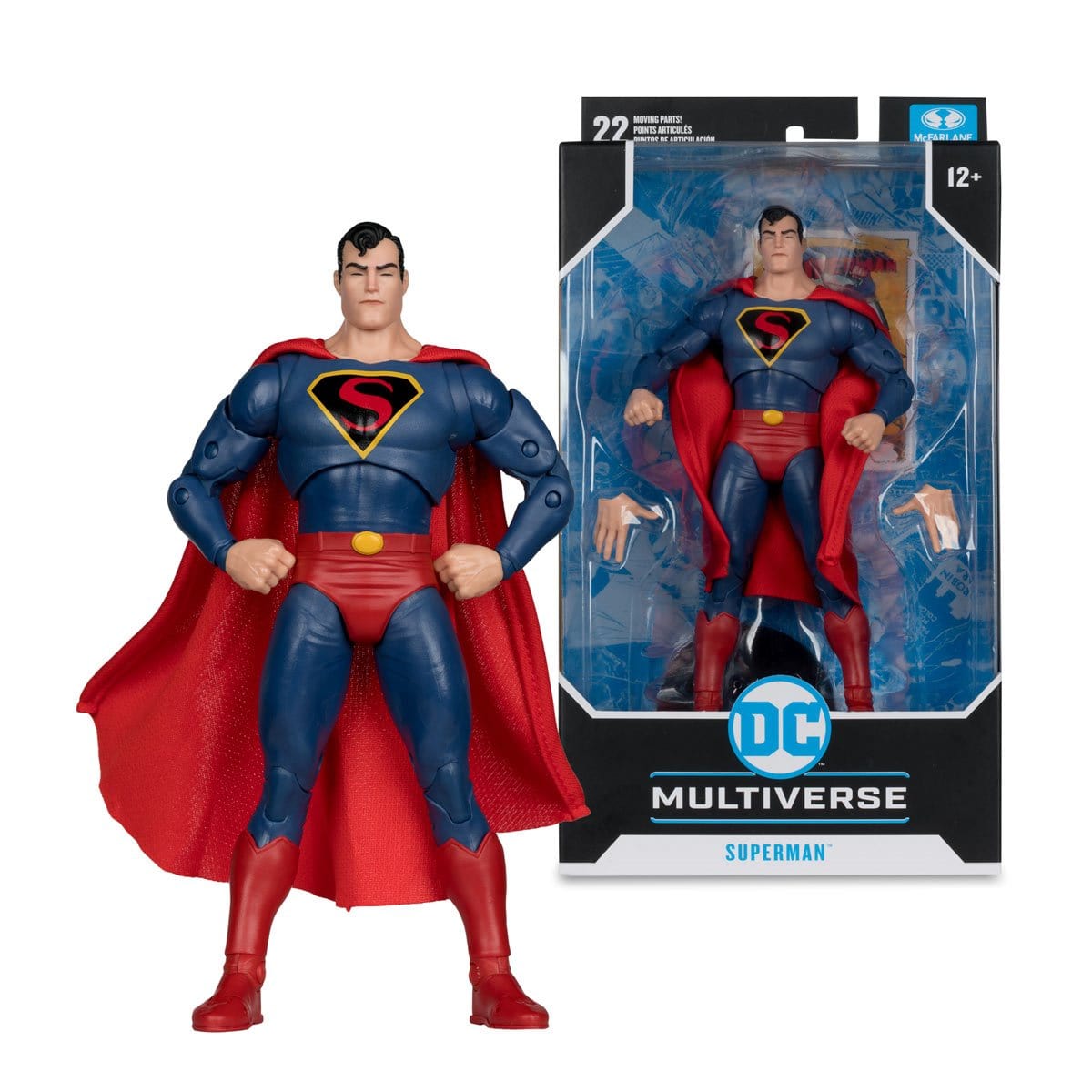 McFarlane Toys DC Multiverse Superman (Classic Animation 1940) Superman Action Figure