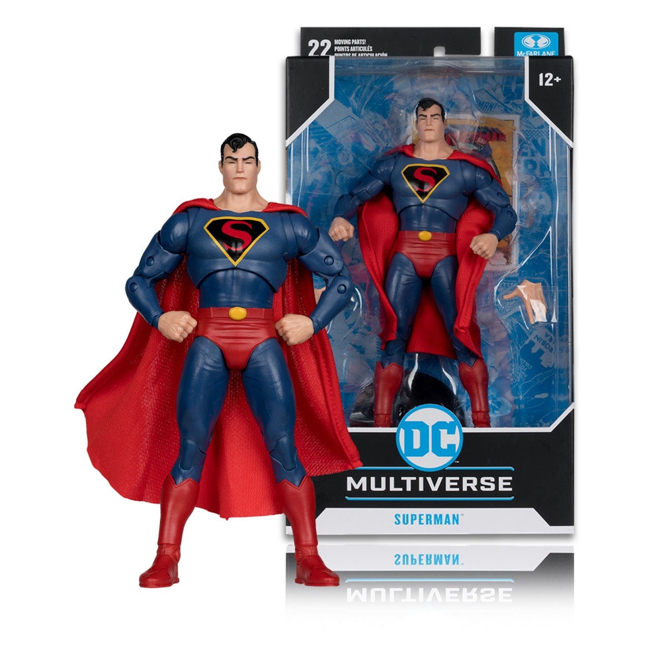 McFarlane Toys DC Multiverse Superman (Classic Animation 1940) Superman Action Figure