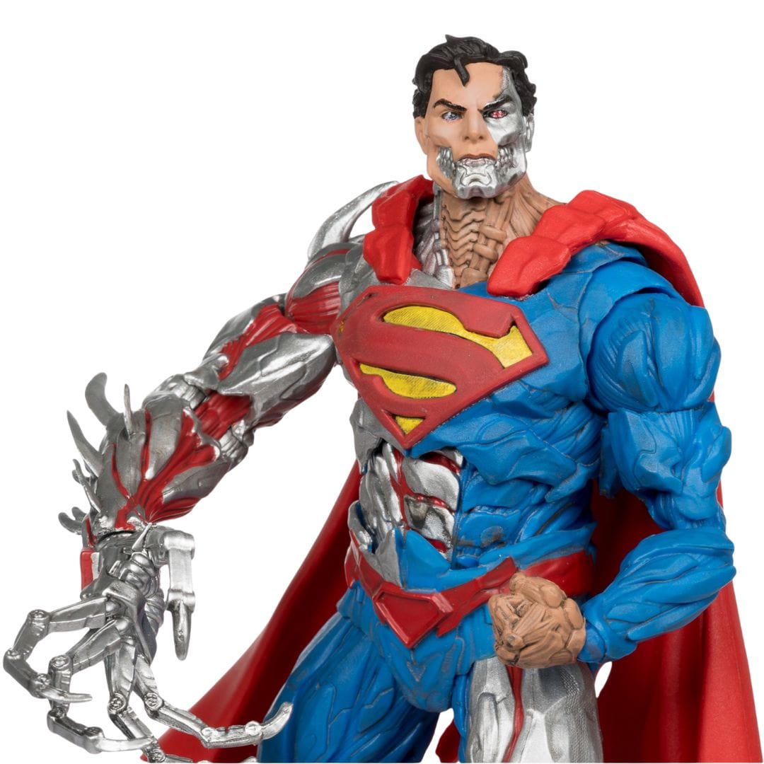 McFarlane Toys DC Multiverse The New 52 Cyborg Superman Platinum Edition Action Figure