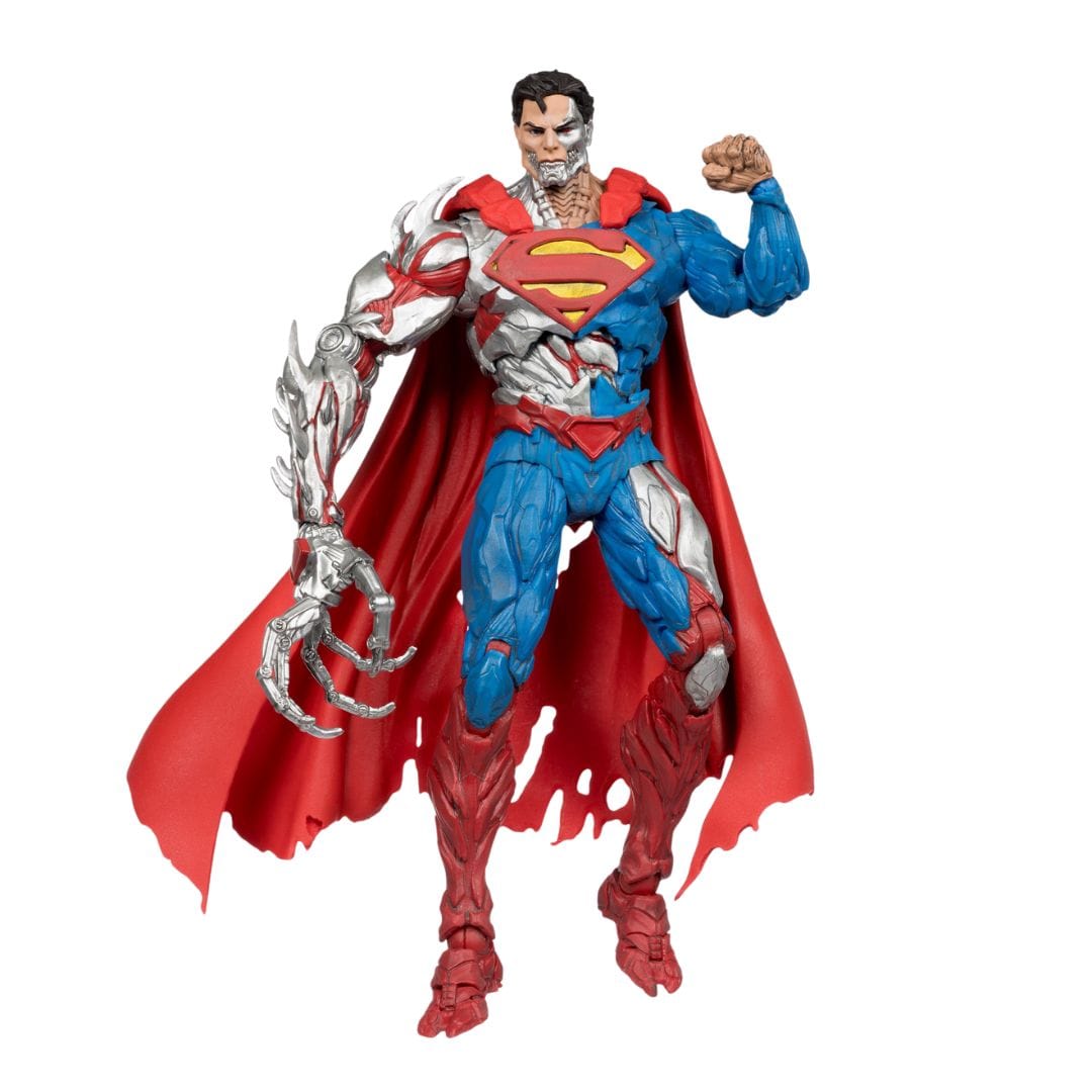 McFarlane Toys DC Multiverse The New 52 Cyborg Superman Platinum Edition Action Figure