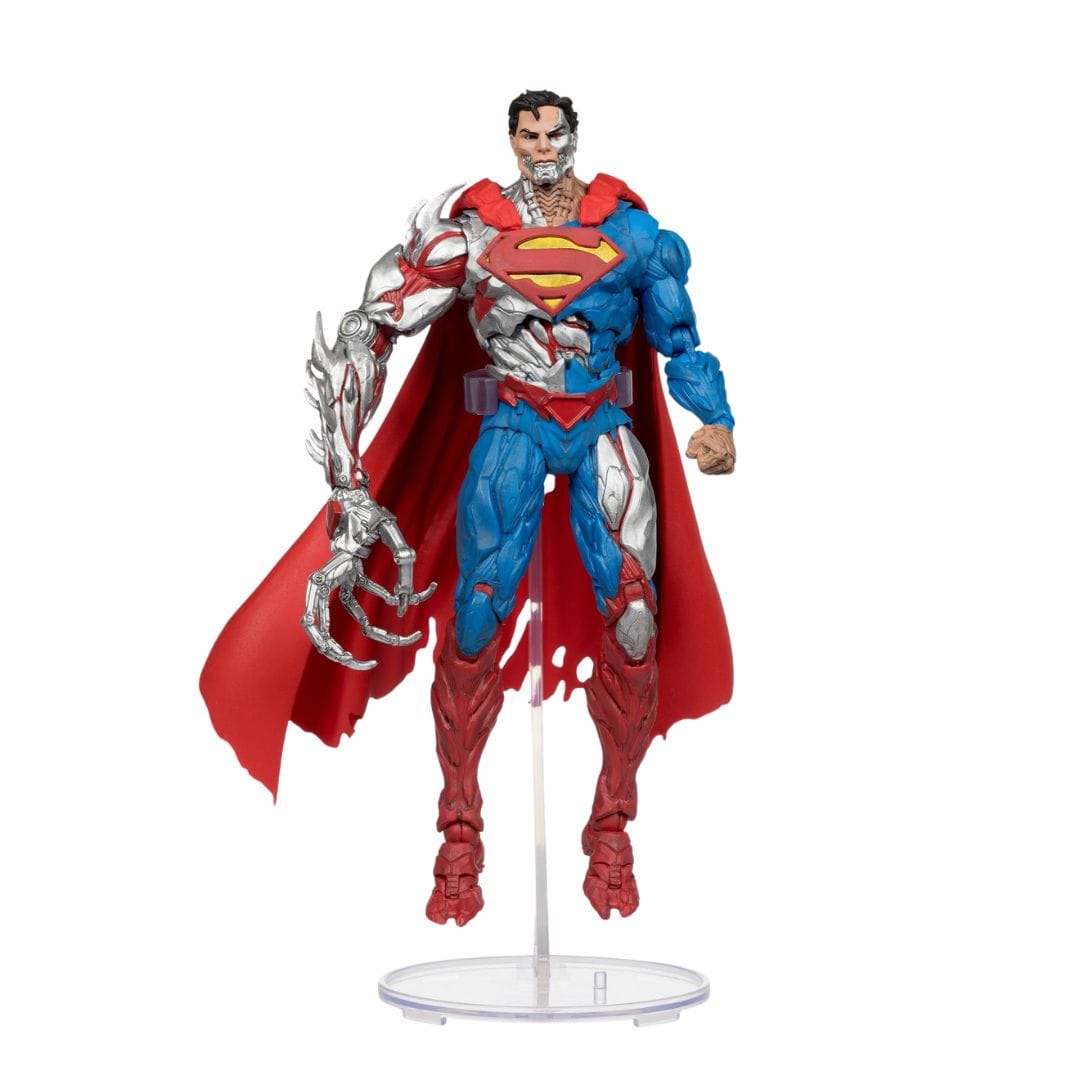 McFarlane Toys DC Multiverse The New 52 Cyborg Superman Platinum Edition Action Figure