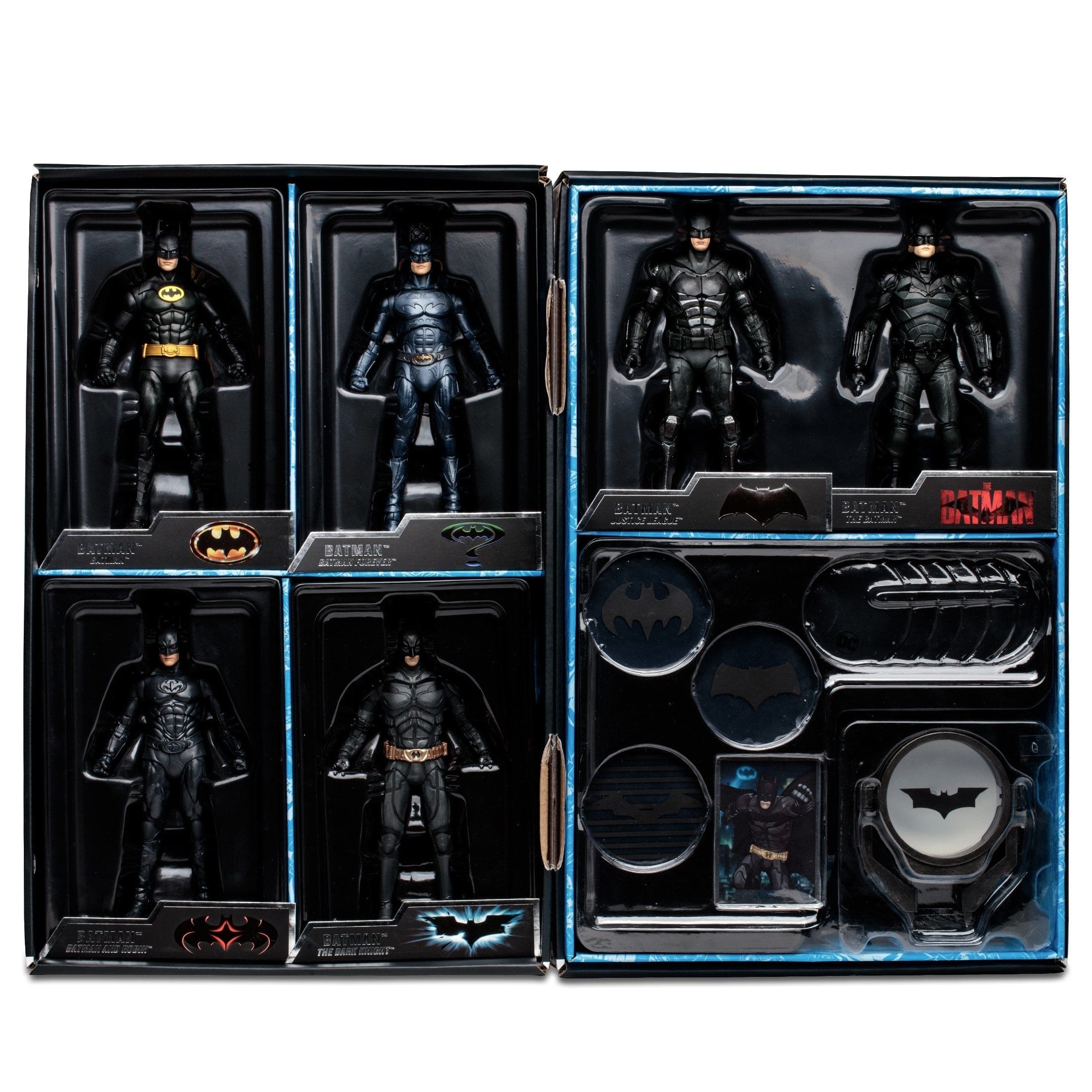 McFarlane Toys DC Multiverse WB100 Batman The Ultimate Movie Collection Action Figure 6 Pack