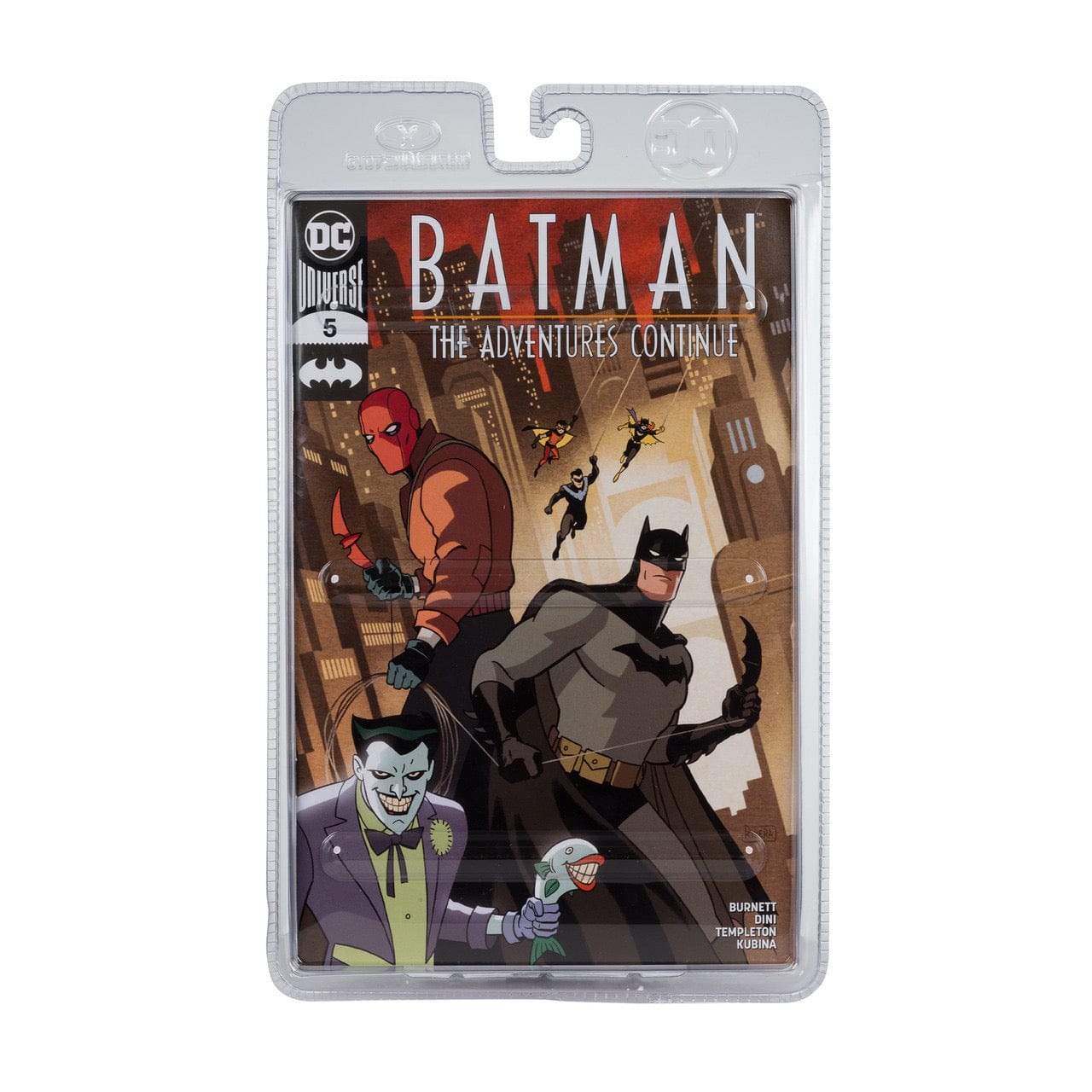 McFarlane Toys DC Page Punchers Batman: The Adventures Continue Red Hood 6-inch Action Figure with Comic Book