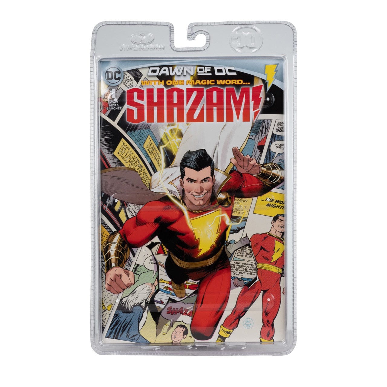 McFarlane Toys DC Page Punchers Dawn of DC Shazam! 7-inch Action Figure with Comic Book