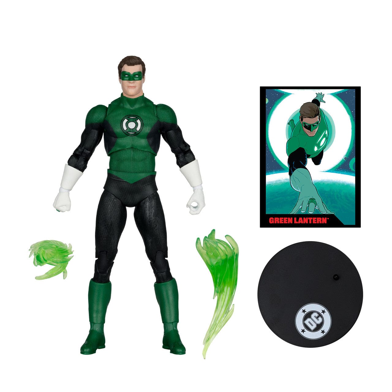 McFarlane Toys DC Page Punchers Green Lantern Hal Jordan 7-inch Action Figure with Comic Book