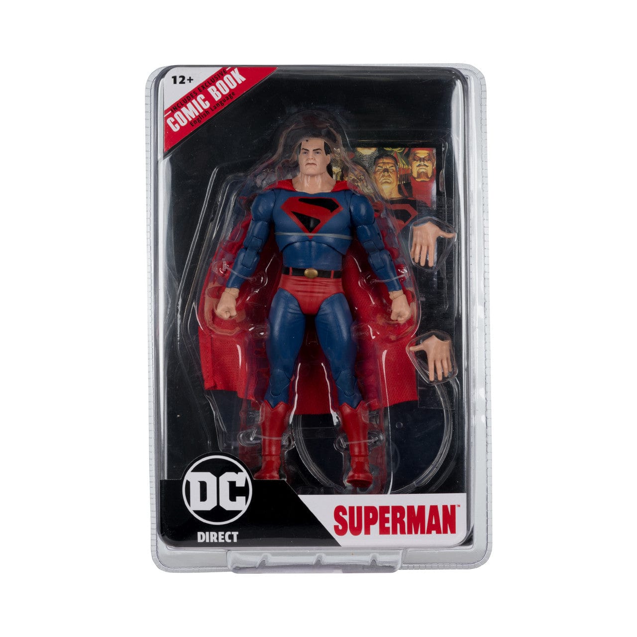 McFarlane Toys DC Page Punchers Kingdom Come Superman 7-inch Action Figure with Comic Book