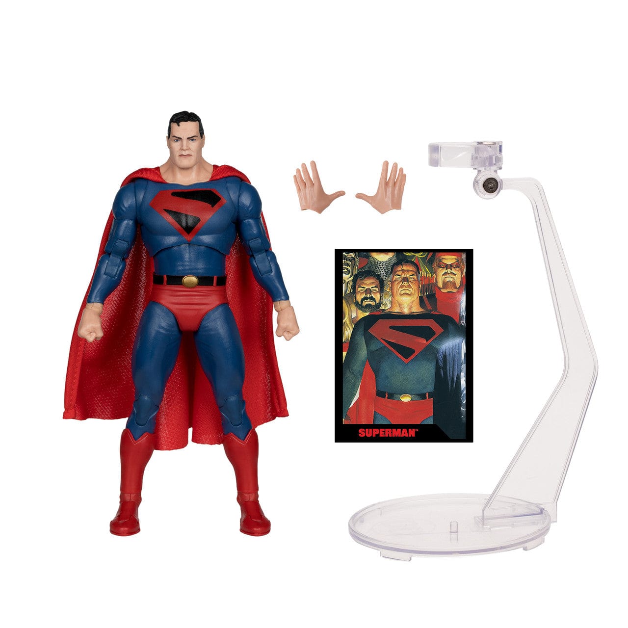 McFarlane Toys DC Page Punchers Kingdom Come Superman 7-inch Action Figure with Comic Book