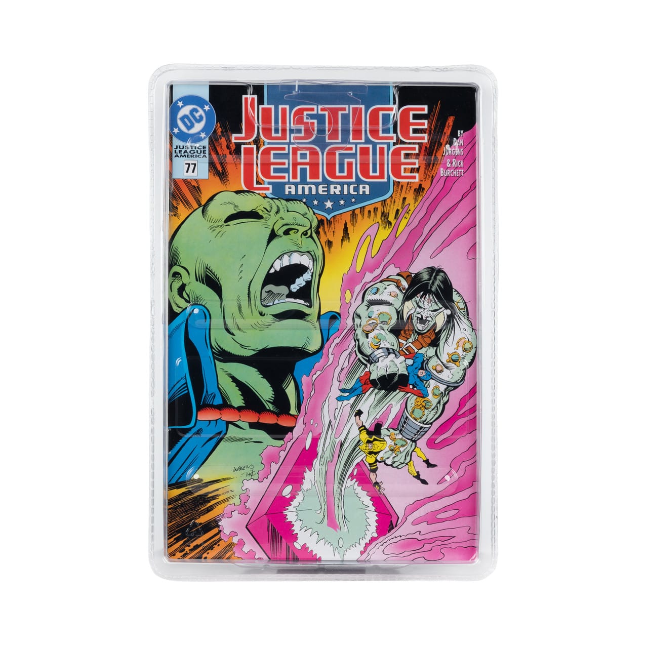 McFarlane Toys DC Page Punchers Martian Manhunter 7-inch Action Figure with Comic Book
