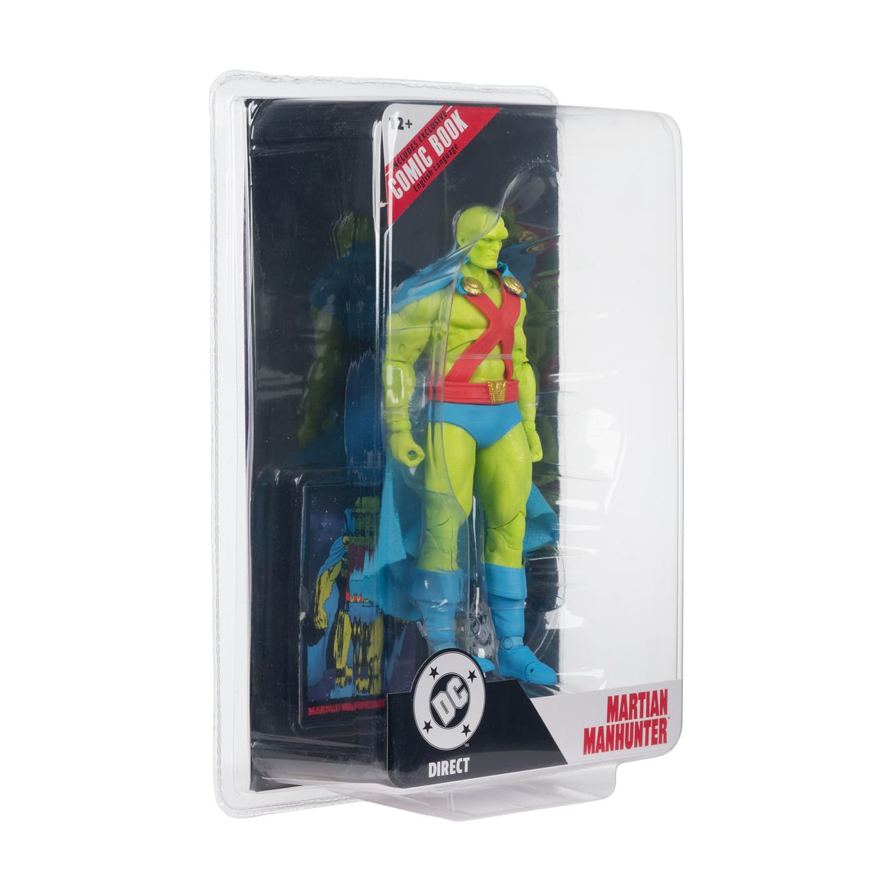 McFarlane Toys DC Page Punchers Martian Manhunter 7-inch Action Figure with Comic Book