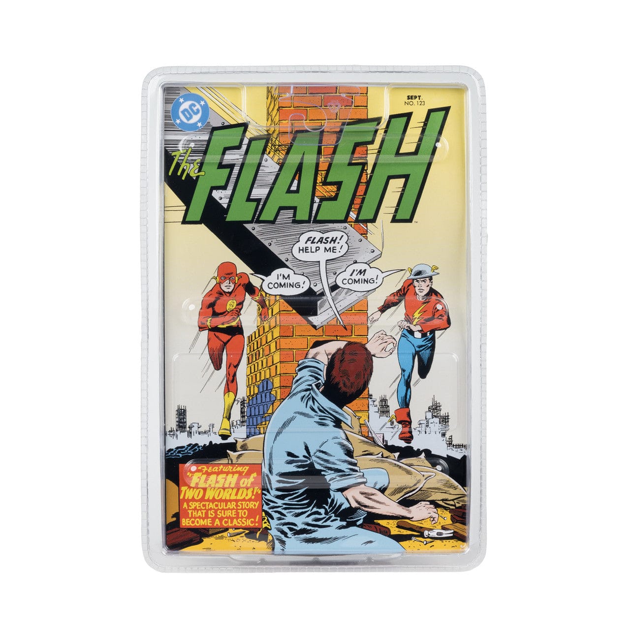 DC Page Punchers The Flash Barry Allen 7-inch Action Figure with Comic