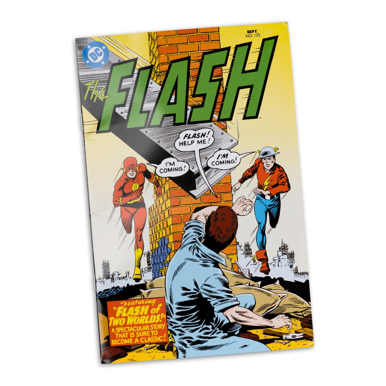 DC Page Punchers The Flash Barry Allen 7-inch Action Figure with Comic