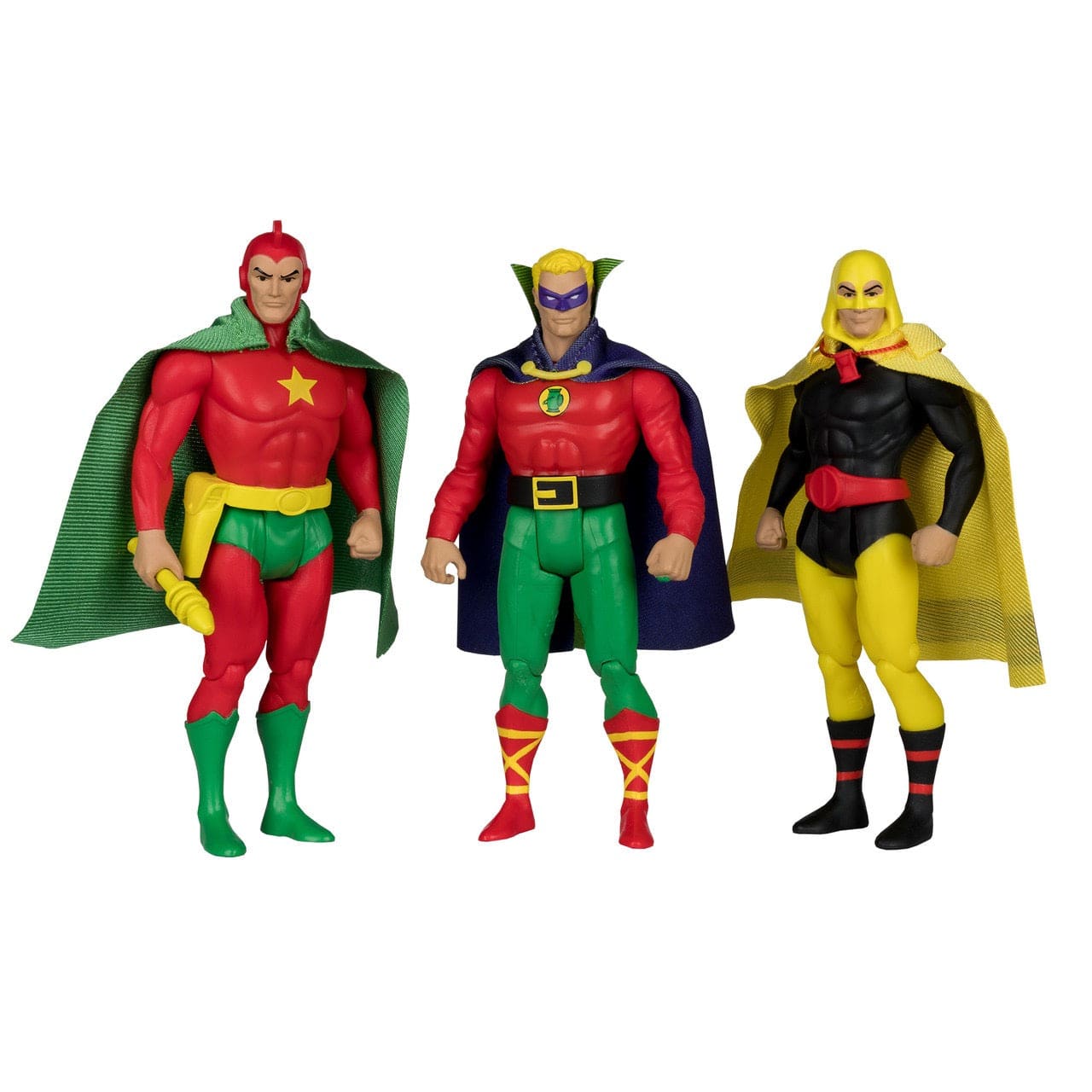 McFarlane Toys DC Super Powers Green Lantern Hourman Starman 4.5-inch Action Figure 3-Pack