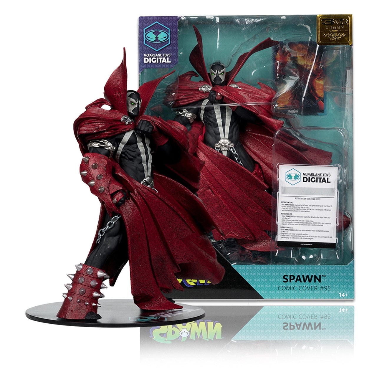 McFarlane Toys McFarlane Toys 30th Anniversary Spawn Comic Cover #95 1:7 Scale Posed Figure w/ Digital Collectible with Digital Collectible