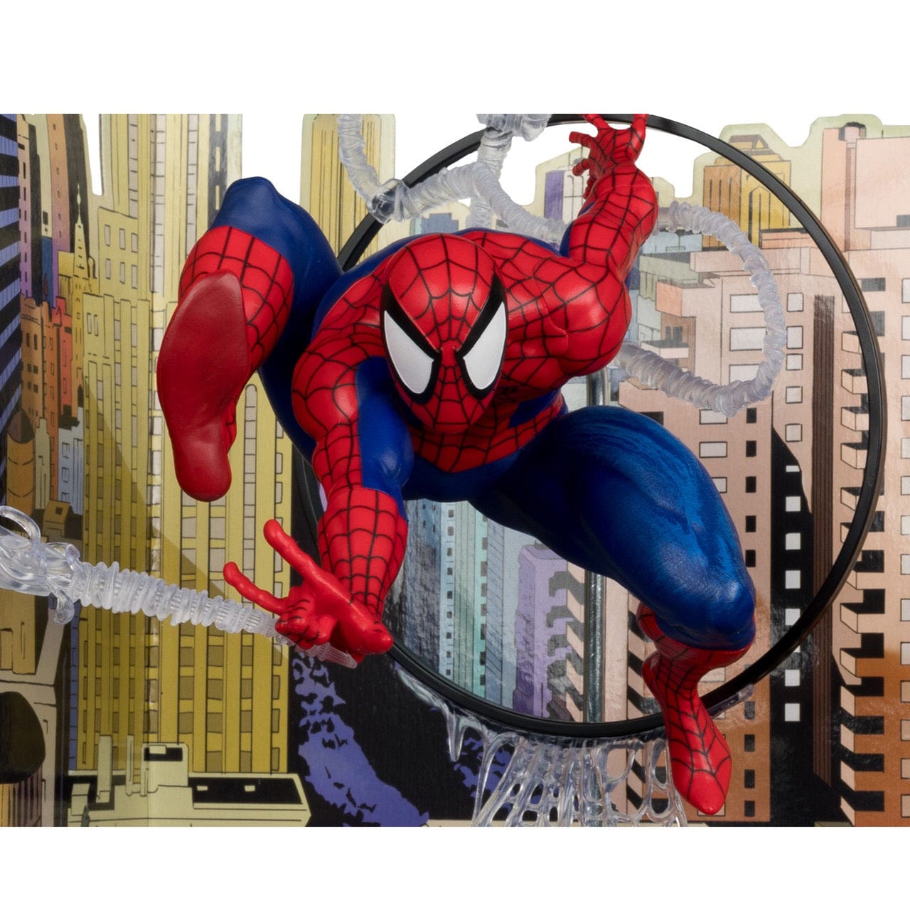 McFarlane Toys Spider-Man The Amazing Spider-Man #301 1:6th Scale Posed Figure with Scene and Comic