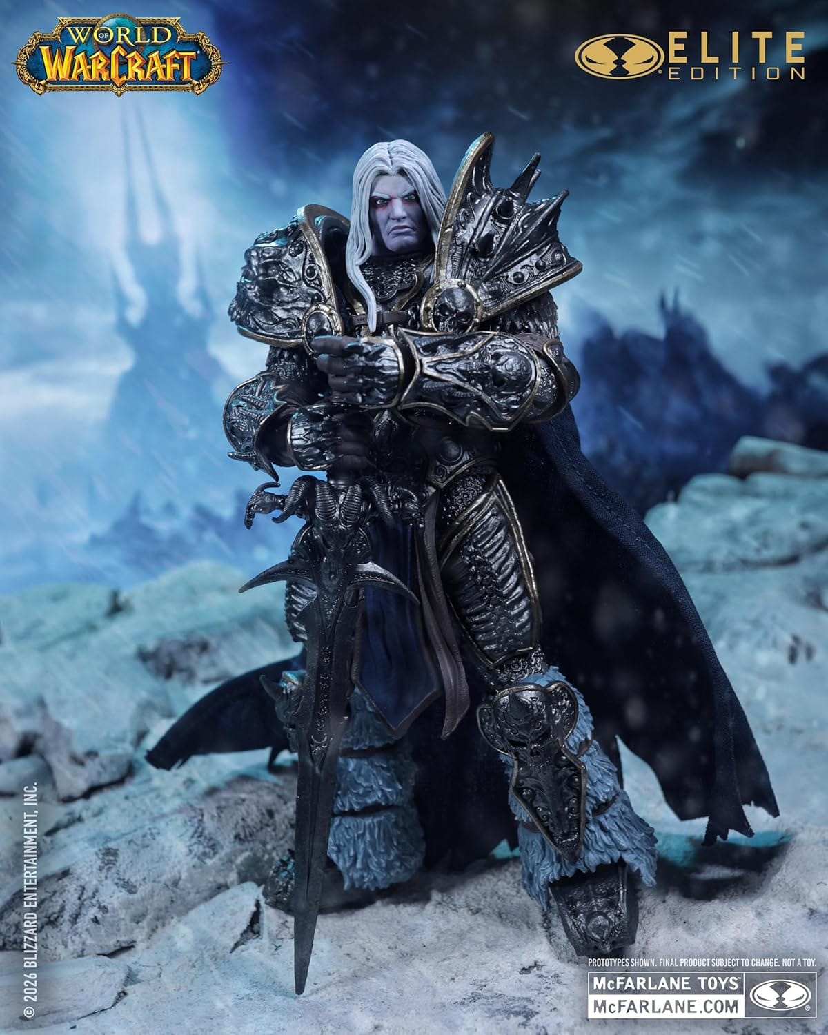 McFarlane Toys World of Warcraft McFarlane Elite Edition #9 The Lich King Deluxe Action Figure