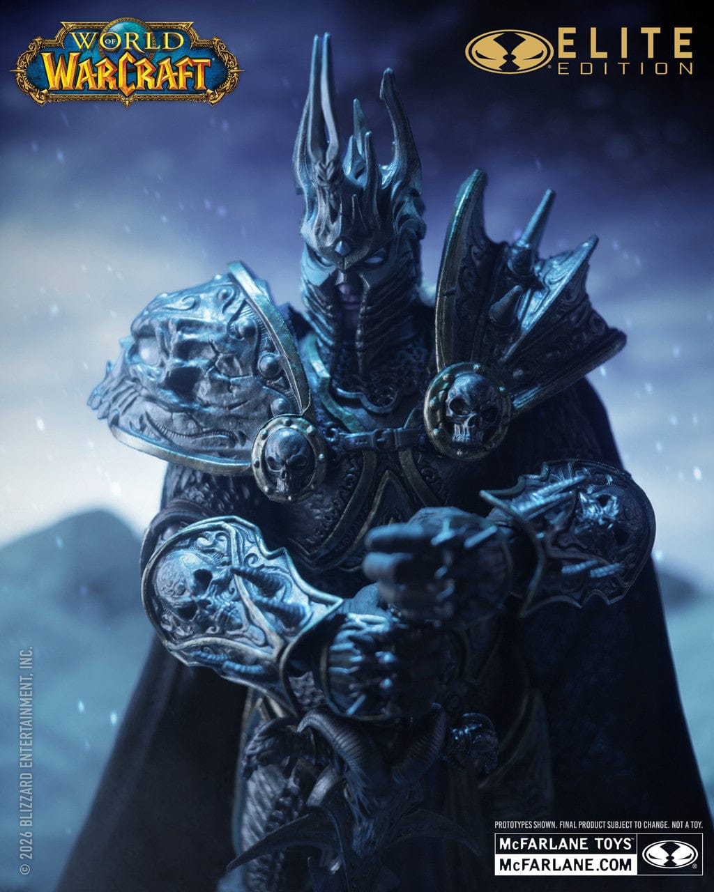 McFarlane Toys World of Warcraft McFarlane Elite Edition #9 The Lich King Deluxe Action Figure