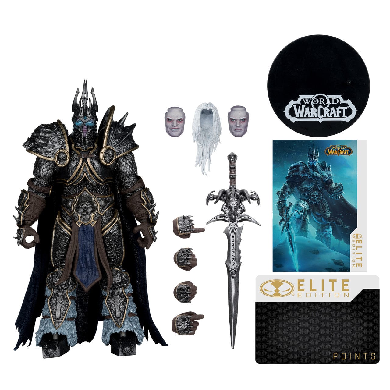 McFarlane Toys World of Warcraft McFarlane Elite Edition #9 The Lich King Deluxe Action Figure