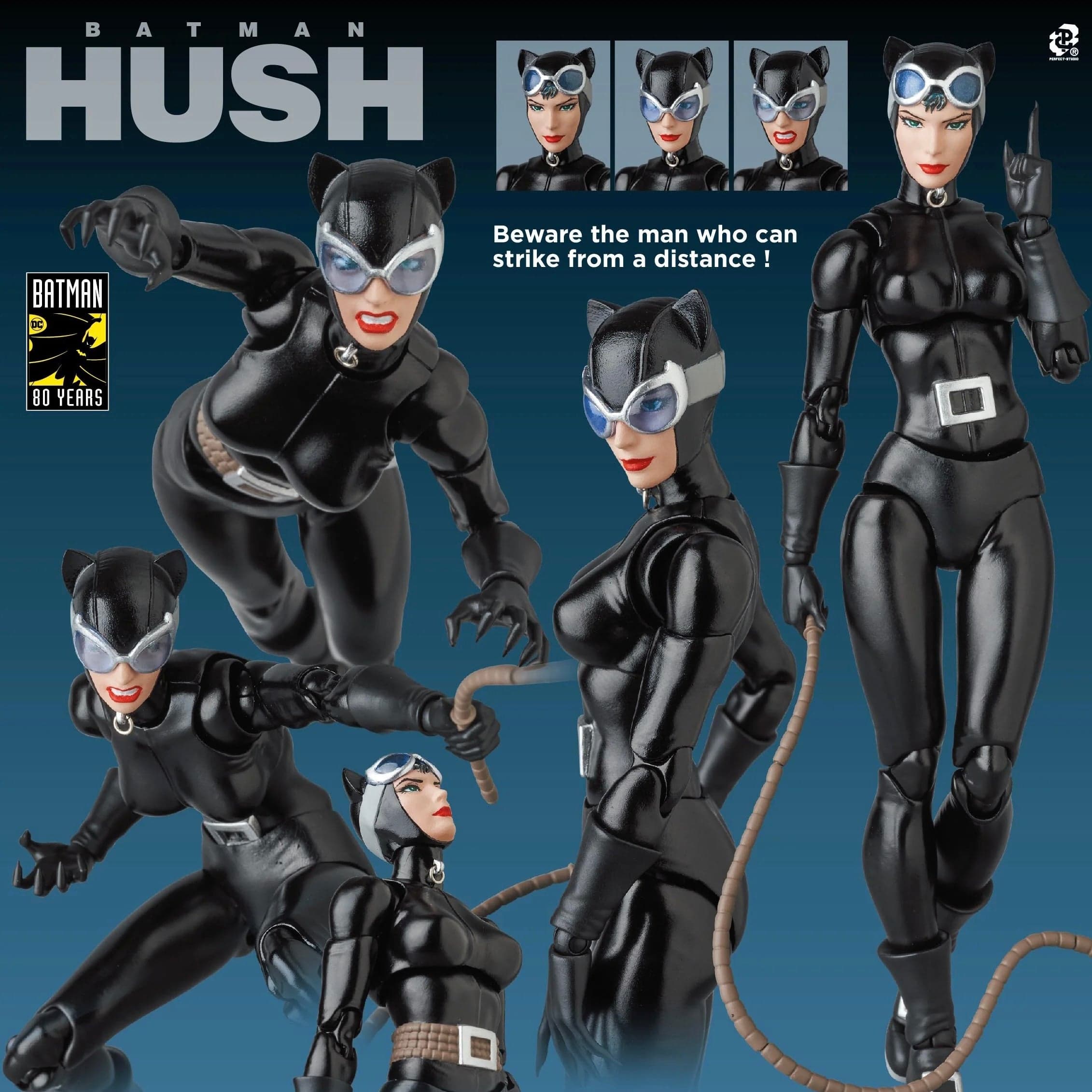MAFEX No.123 CATWOMAN（HUSH Ver.） a official Mafex No.123 Catwoman Hush Ver. Batman Hush Action Figure