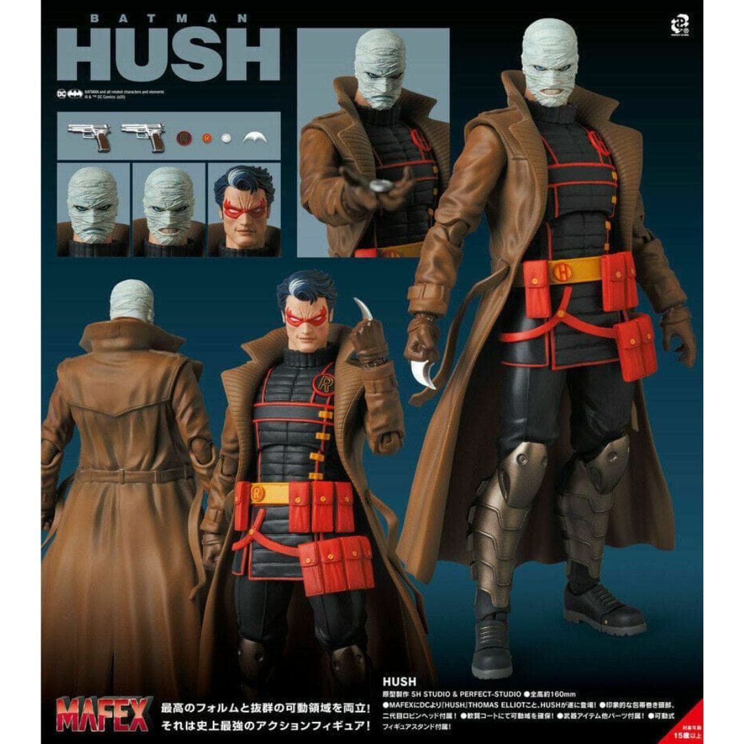 Medicom Toy MAFEX No. 133 Batman: Hush "Hush" Action Figure