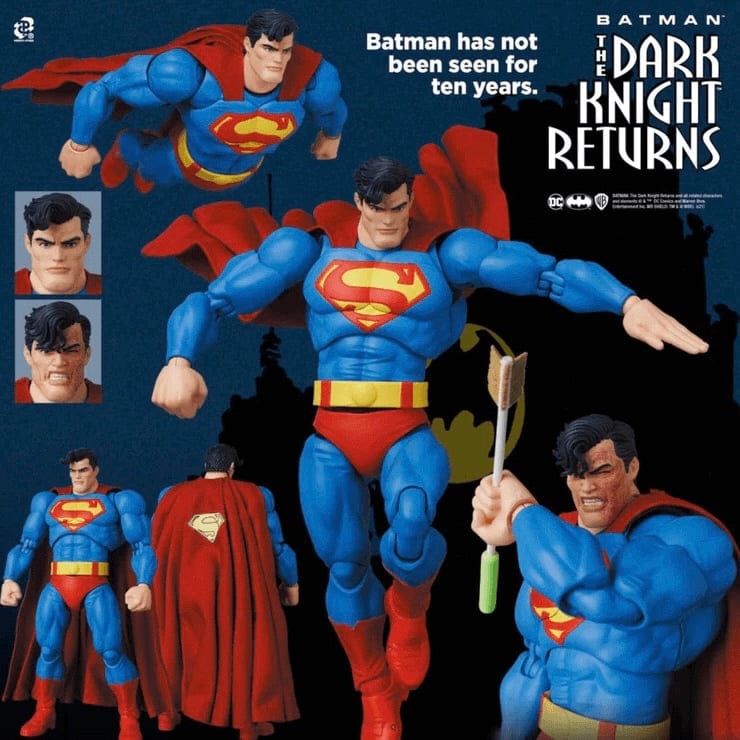 Medicom Toy MAFEX No. 161 Batman: The Dark Knight Returns Superman Action Figure